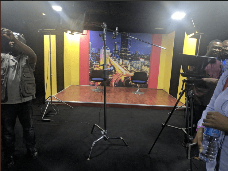 A production Studio for Interviews and Music