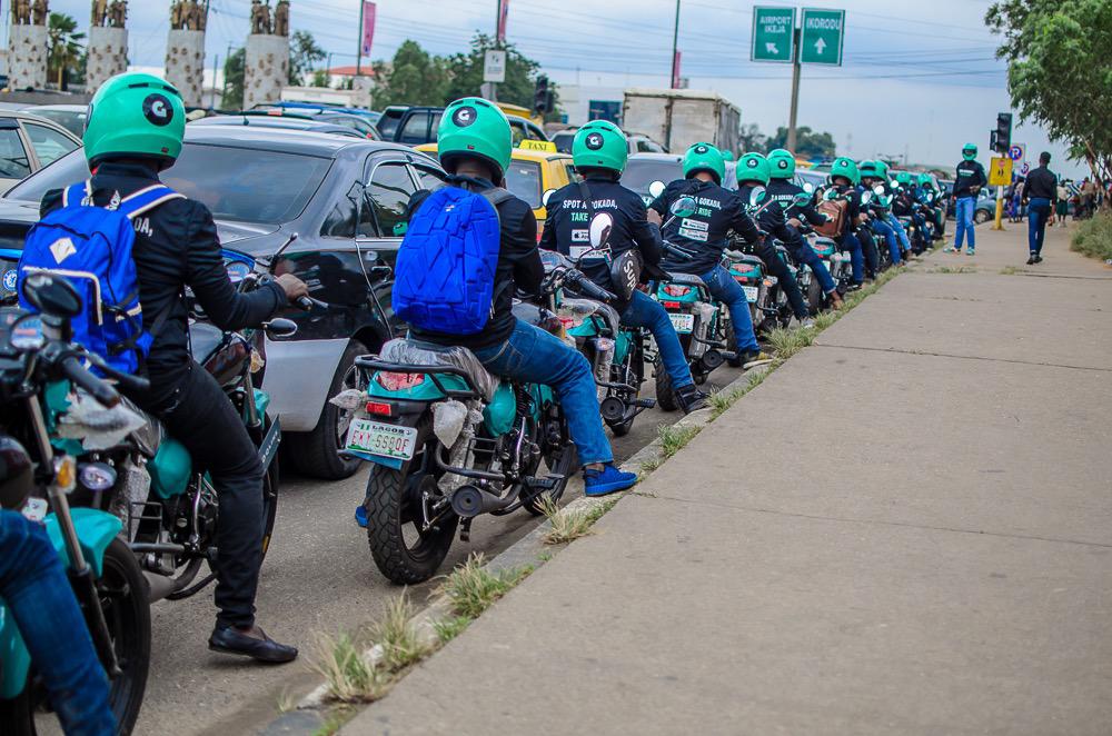 Gokada bike men Gokada and Max.ng Make Case for Exemption from Lagos Ban