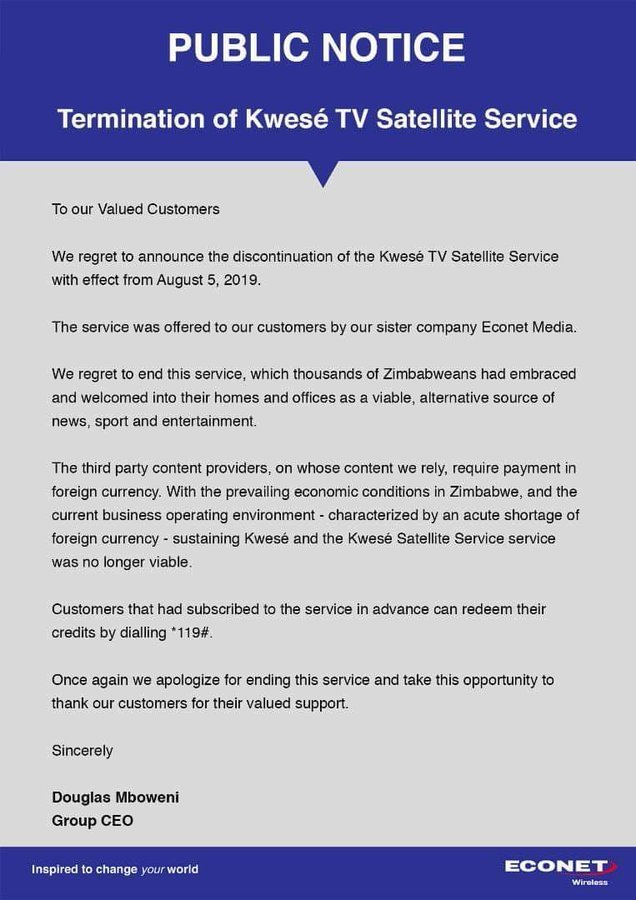 kwese pays subscribers