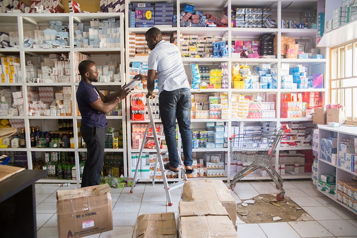 Pharmacies are often the first point of contact between Nigerians and health care service provider