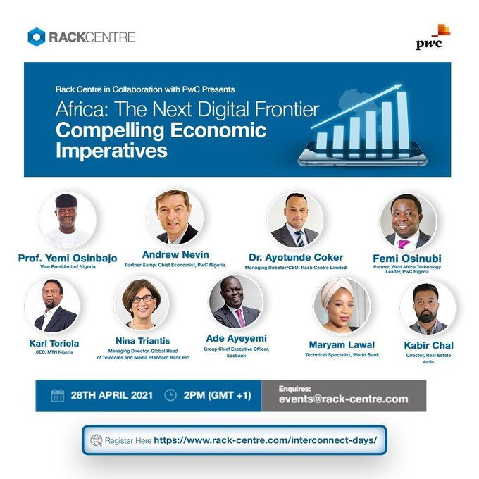 Tech Events this Week: Cardano Africa, PwC Next Digital Frontier Webinar & Others