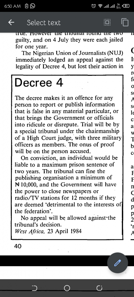 Journalist to pay N250K, serve 3yrs imprisonment for violations under new Media bill; Here's an analysis