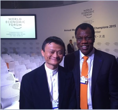 Jack Ma, Founder, Alibaba and Austin Okere, Founder CWG & Ausso Leadership Academy