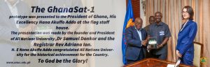 GhanaSat-1, Ghana’s first satellite orbit- presentation