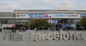 Mobile World Congress, Barcelona, Spain in February 2018