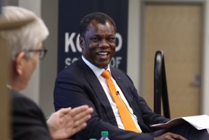 Austin Okere Interviews Paul Romer, World Bank Chief Economist at GBSN Conference