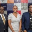 Victor Etuokwu, Executive Director, Personal Banking, Access Bank Plc- Averi Thomas-Moore, Company Builder, Venture Lab, ACCION and Victor Okigbo, Head, Africa Fintech Foundry (AFF) at a press conference