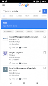 Google Introduces Interesting Features For Nigerian Job Seekers