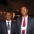 Founder and Entrepreneur-in-Residence at the Ausso Leadership Academy, Mr Austin Okere with the Minister of Industry, Trade and Investment, Dr Okechukwu Enelamahat The Economist Events’ Nigeria Summit Conference, held in Lagos