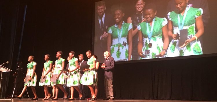 A Team of Five Nigerian Girls Win $10,000 App Award at the Technovation World Challenge in California