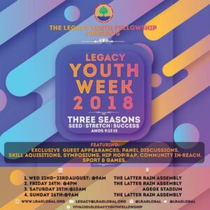 Looking to Get Google4Africa & Facebook4Creators Certifications? Attend The LRA 2018 Youth Week