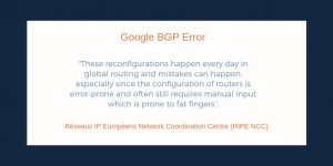 How Much Can the Mainone BGP Error Hurt and How do we Prevent a Recurrence?