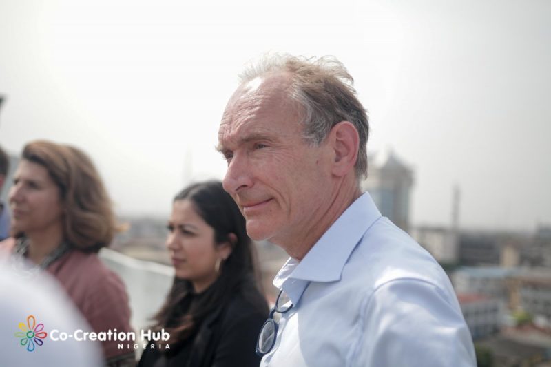 Sir Tim Berners Lee, Inventor of the Internet, Visits Lagos