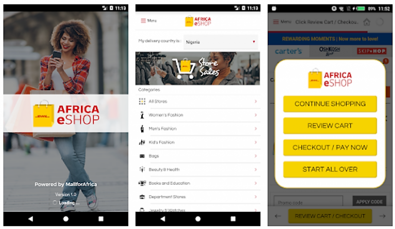 DHL Partners MallForAfrica to Launch Africa eShop Ecommerce App