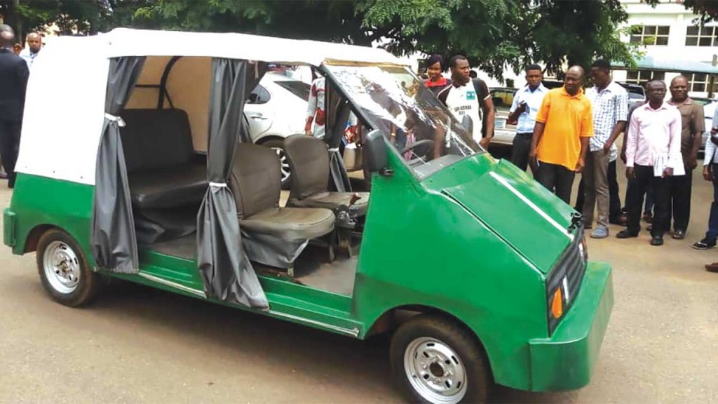 UNN’s Mechatronic Team Produces First NigerianMade Electric Car