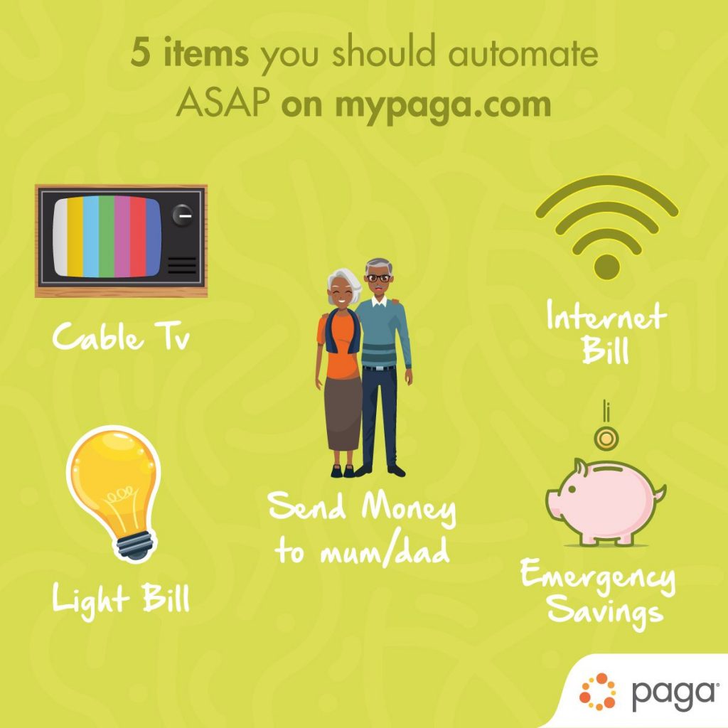 5 things you can do on Paga