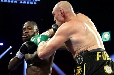 Furious Fury put the whopping on Wilder, forcing his corner to throw in the towel in the 7th round