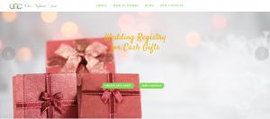 wedding registry for cash gifts