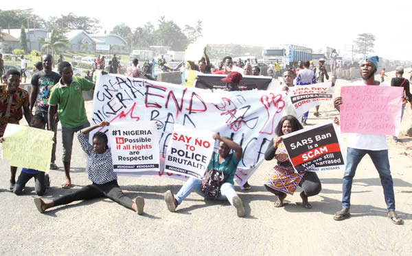 #EndSARS protest, Lagos