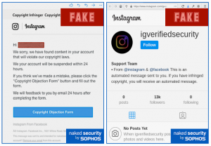 Sophos Warns About Instagram Scams and How to Avoid Them