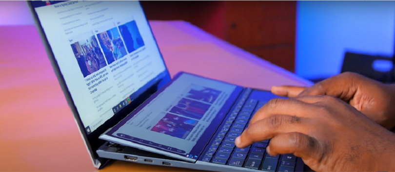 ASUS ZenBook Duo 14 (UX482) is a powerful dual-screen laptop