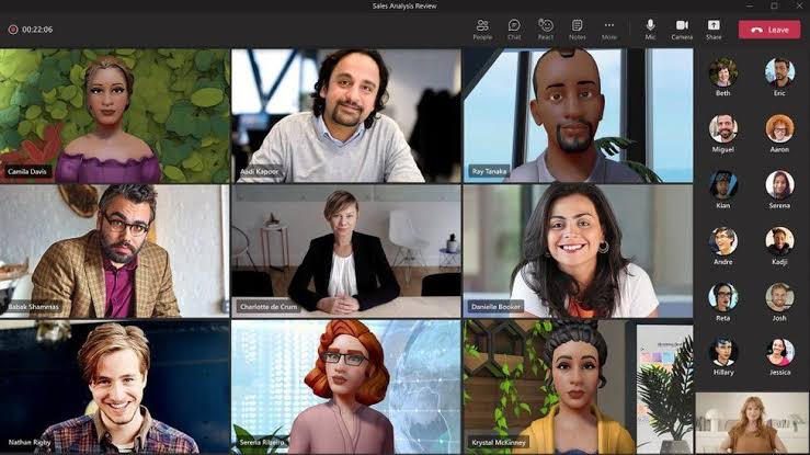 Microsoft Has Entered the Metaverse Race and Has Announced 3D Avatars in Teams
