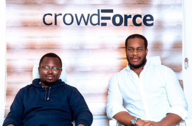 CrowdForce founders Oluwatomi Ayorinde and Damilola Ayorinde