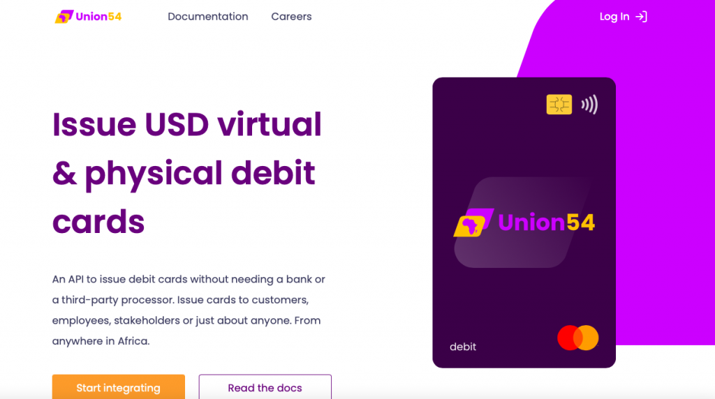 Zambia-based card issuing startup, Union54, raises $12m in seed funding