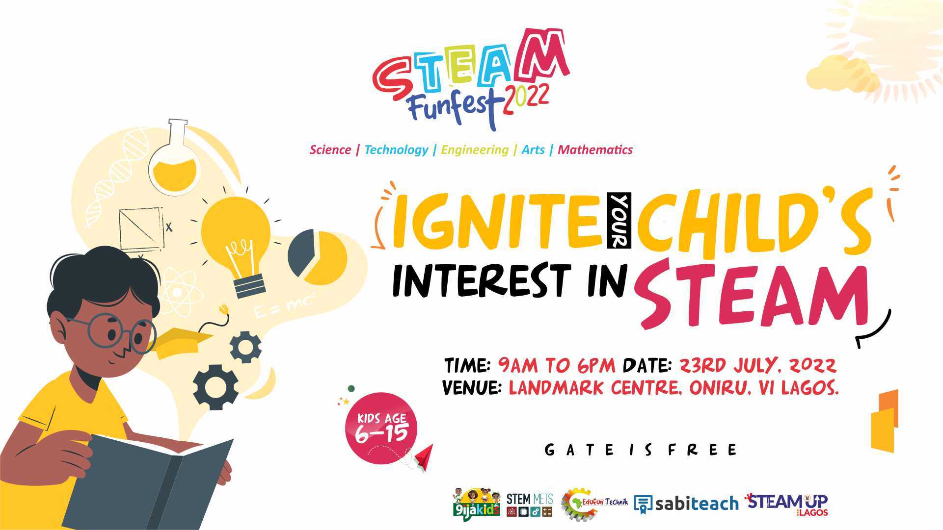 Top edTech companies partners expose children to coding, robotics animation, creative designs, 3D printing at the STEAM Fun Fest 2022