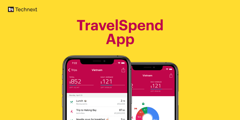 TravelSpend app