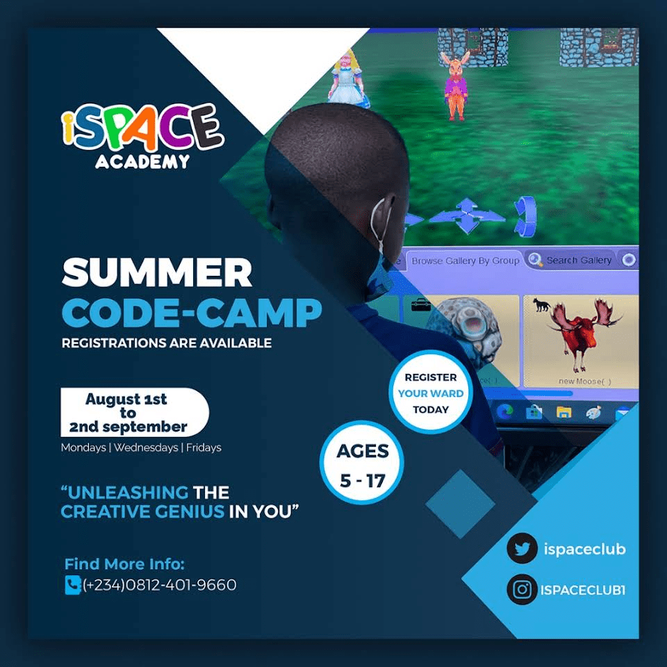  Here are 5 Ed-Tech summer camps to check out., iSPACE club