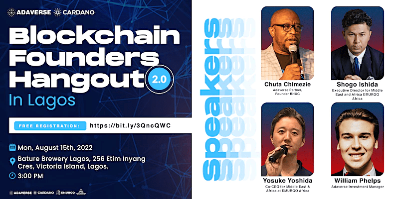 Blockchain founders hangout 2.0 - Event you might want to attend this week