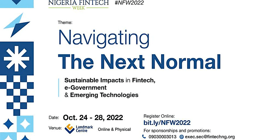 The Nigerian Fintech week 2022 - 5 tech events to watch out for in October