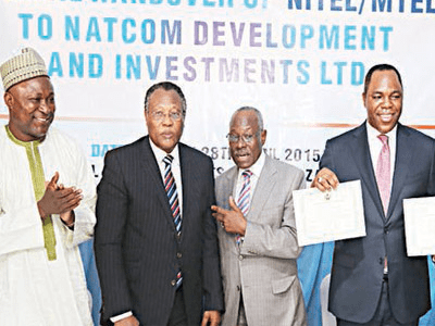 Formal handover of NITEL to NATCOM in 2015