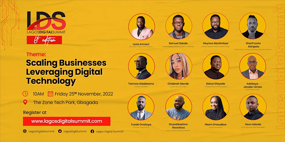 The Lagos digital summit - Tech events to attend in November