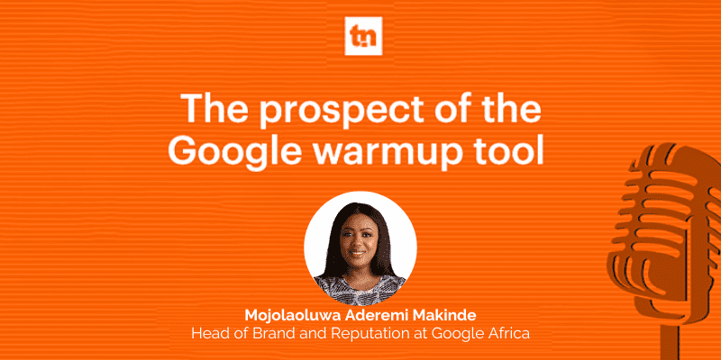Exclusive chat with the head of Brand and Reputation at Google Africa about the Google interview warmup tool