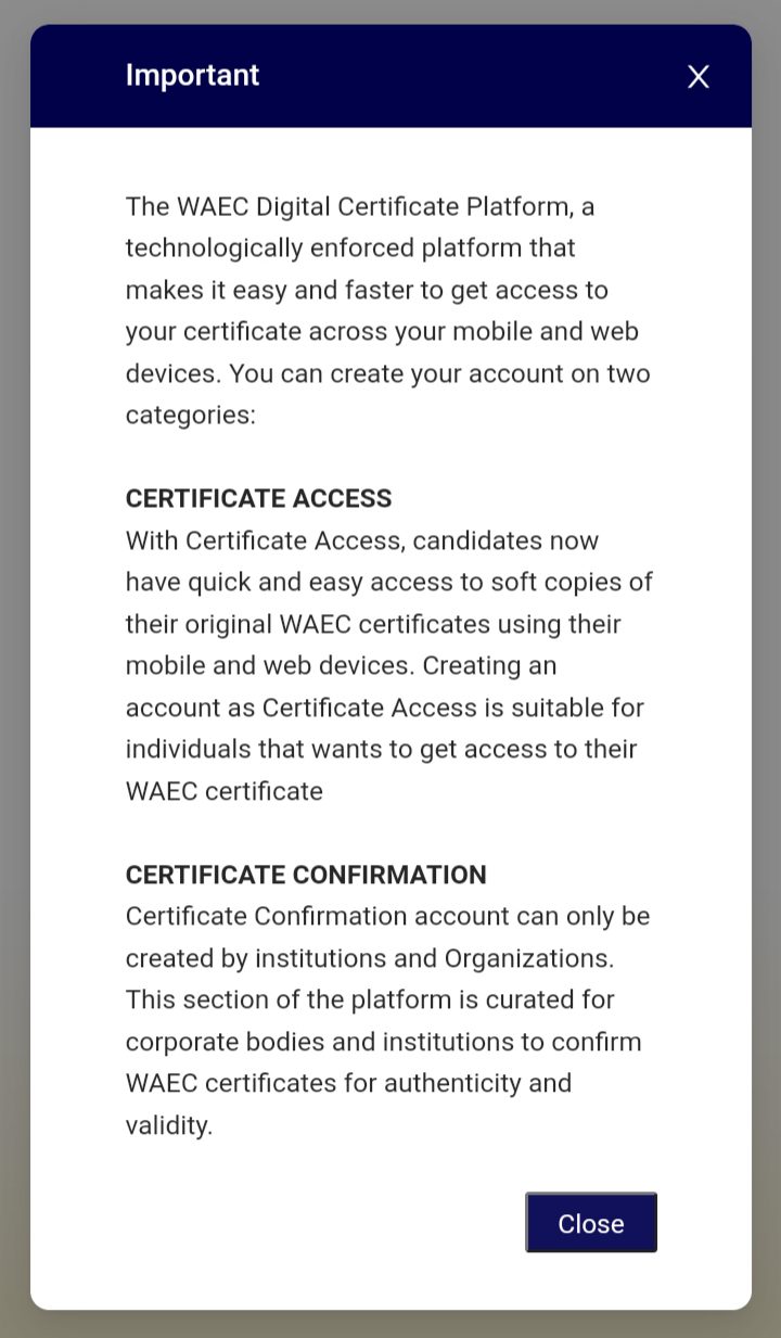 How to get your WAEC Digital Certificate