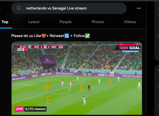 Stream 2022 FIFA World Cup games 
