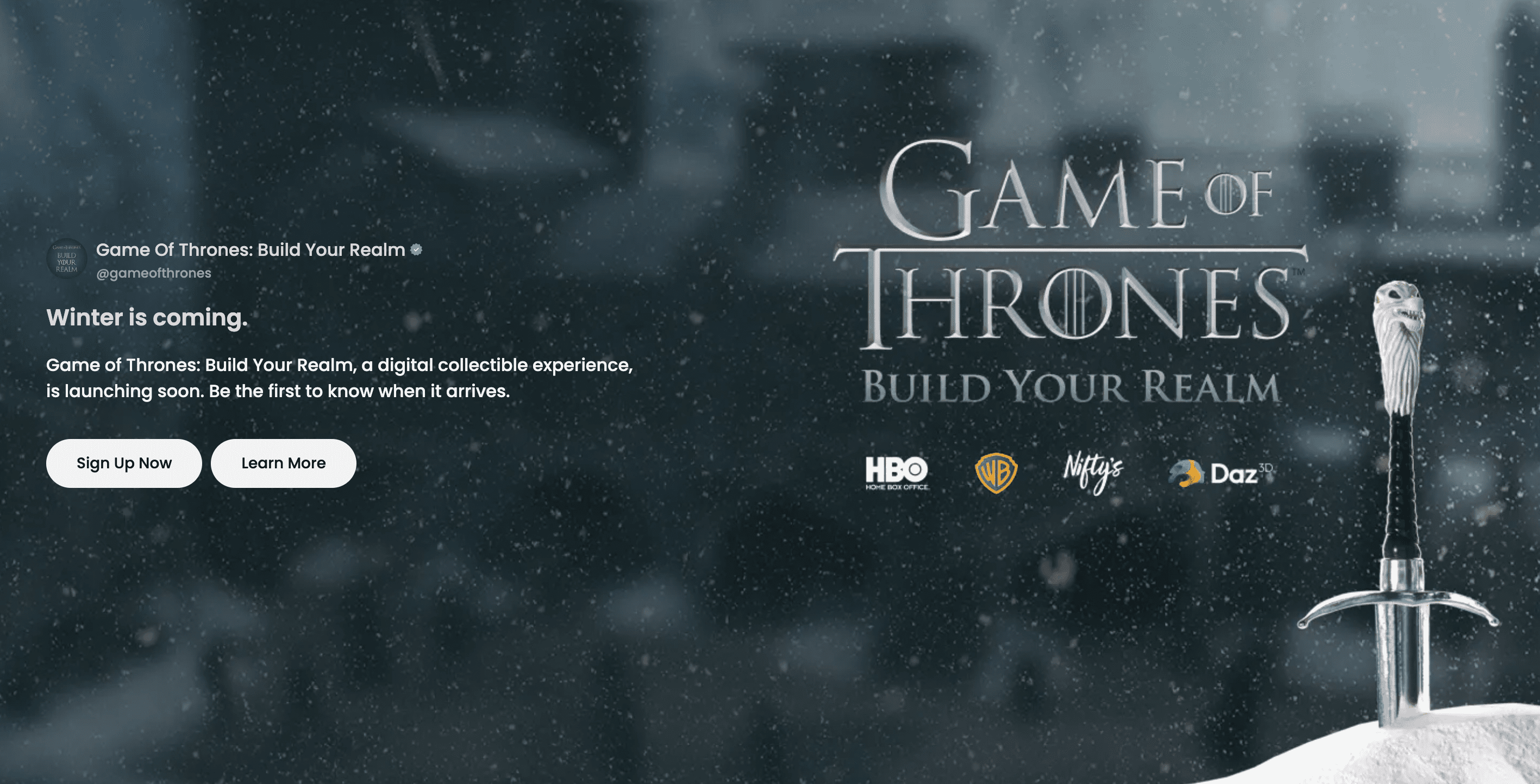 Game of Thrones NFT's coming this Winter with HBO and WBD partnership -  Nifty's