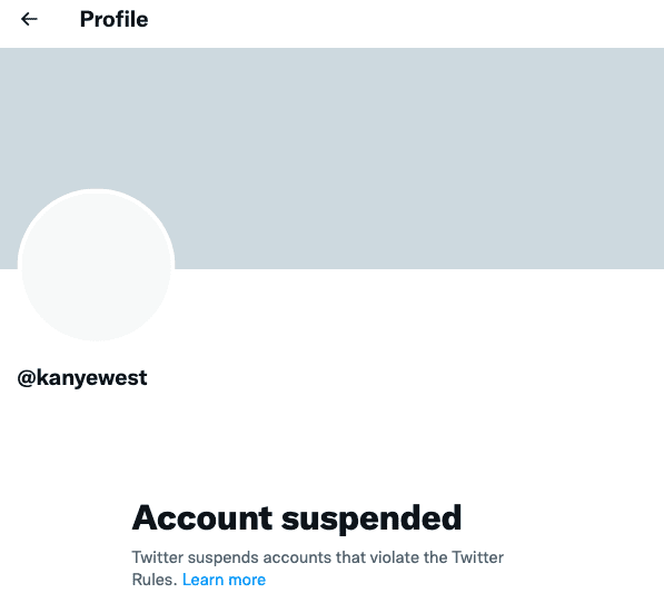Ye's account suspended despite Musk's free speech campaign